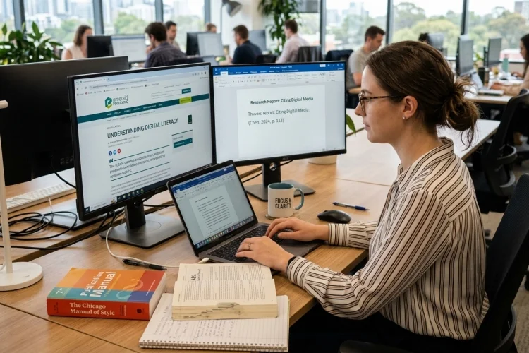 How to Cite Online Sources Clearly and Correctly in Work